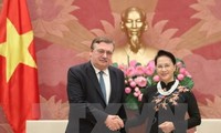 Nguyen Thi Kim Ngan reçoit les ambassadeurs suédois et hongrois